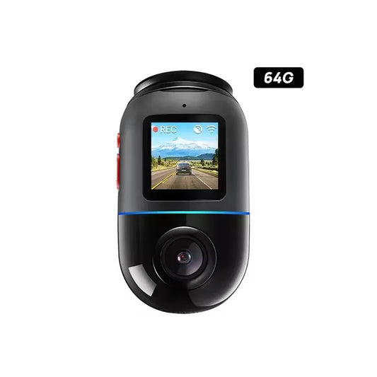 70mai X200 360 Car DVR, GPS ADAS Night Owl Vision 24 Hours Parking Monitor eMMC Storage LCD Driving Recorder Car